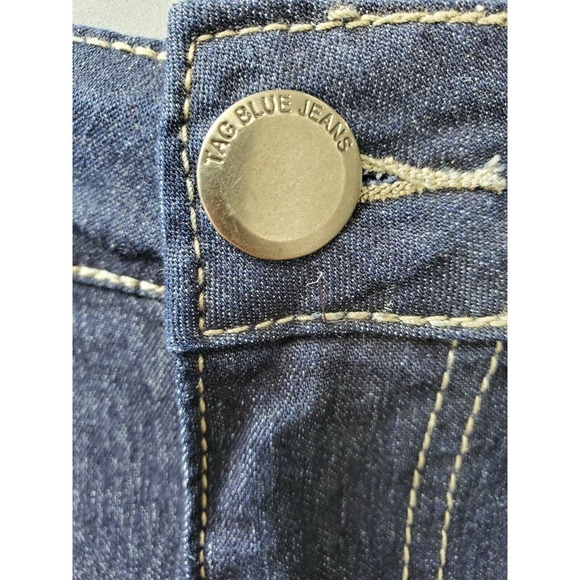 Tag Blue Jeans Women's Denim Cotton/Ramie Casual Staight Jeans Pants Size 23/24 - Picture 3 of 12